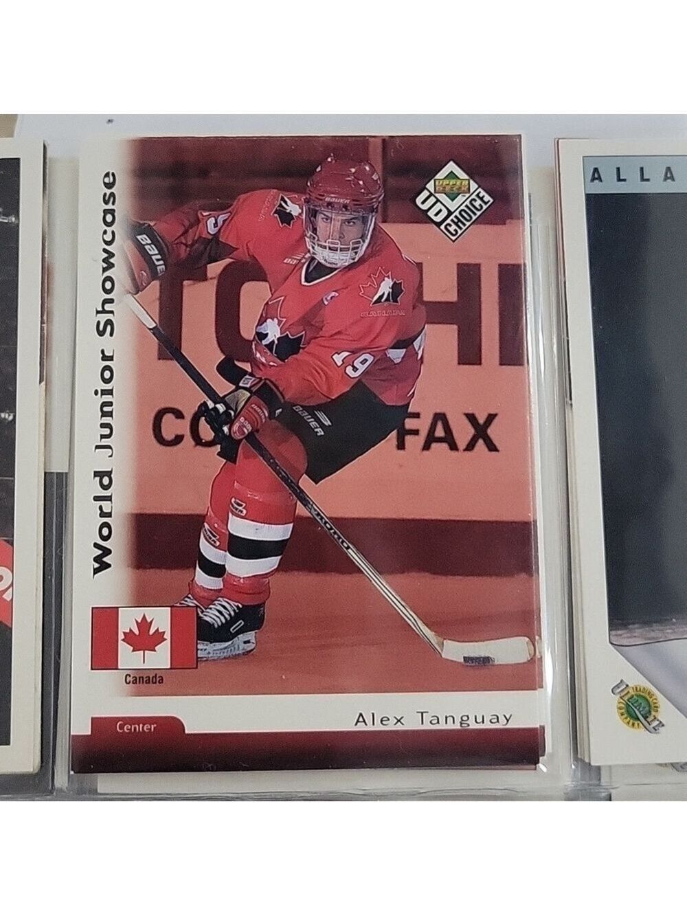 Alex Tanguay Hockey Card